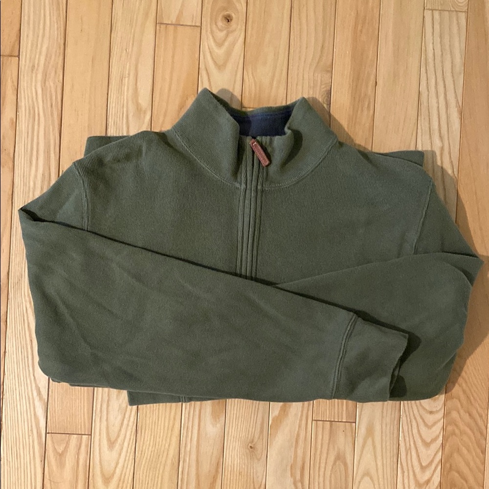 Land’s End Men's Green Sweater